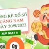 Thống kê xổ số Quảng Nam ngày 20/9/2022 thứ 3 hôm nay